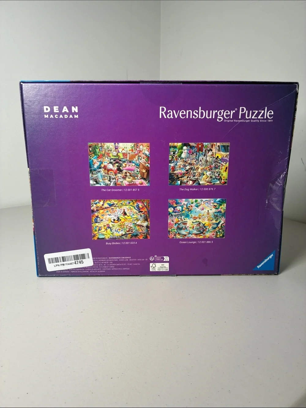 Ravensburger Purple Box 'Fun Jobs' 1000-Piece Puzzle